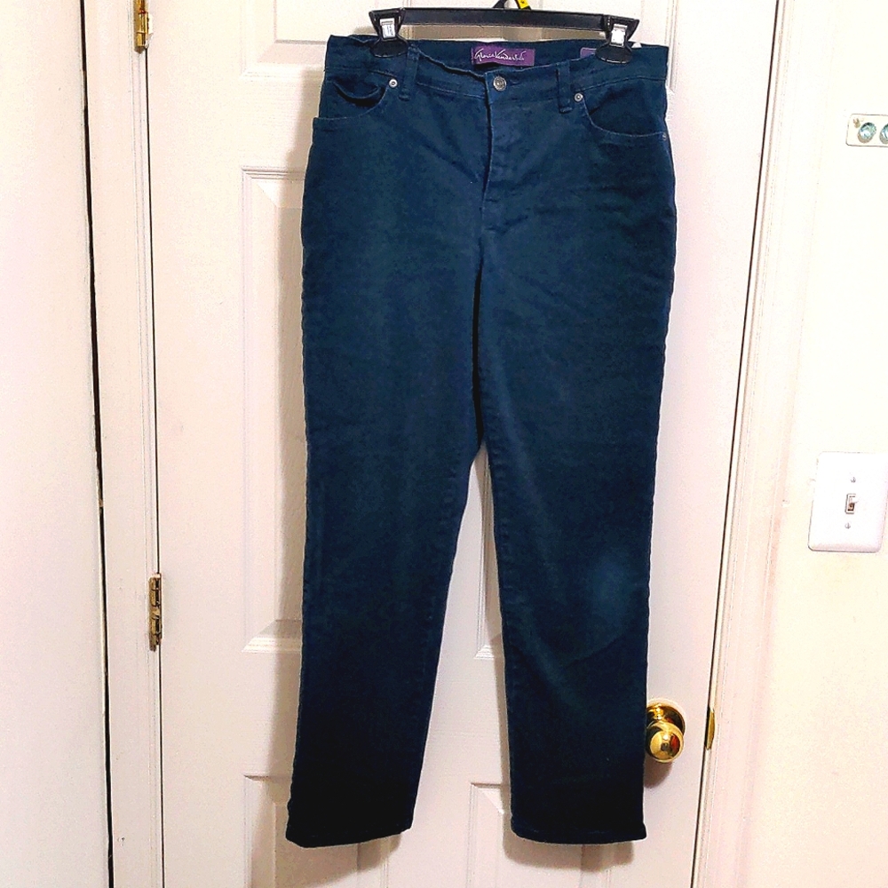 Gloria Vanderbilt Green Amanda Pants